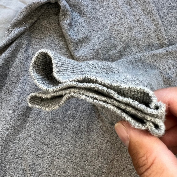 FAHERTY 1/4 Zip Sweater Mens Size XXL Heathered Gray Cotton Cashmere Blend 3XL - Picture 12 of 12